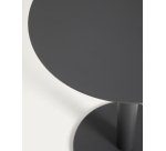 DE_Table auxiliaire Asinara en aluminium graphite Ø 40 cm