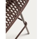 Tabouret d’extérieur Quinby marron 75 cm