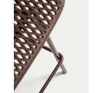 Tabouret d’extérieur Quinby marron 65 cm