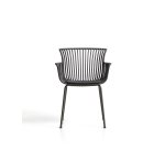 DE_Chaise d’extérieur Surpika avec pieds en acier graphite