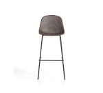 Tabouret d’extérieur Quinby marron 75 cm