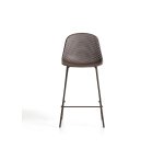 Tabouret d’extérieur Quinby marron 65 cm