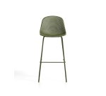 Tabouret d’extérieur Quinby vert 75 cm