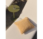 Table auxiliaire Asinara en aluminium vert Ø 40 cm