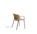 Ania stackable outdoor chair in beige