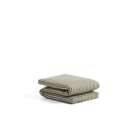 Coussin pour bain de soleil Dirome 100 % PET rayures vertes 50 x 175 cm