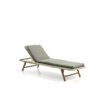 Coussin pour bain de soleil Maoni 100 % PET vert 50 x 175 cm