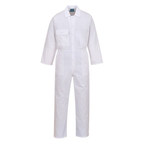Portwest 2802 Buzo Standard Blanc - Talla M - Estándar