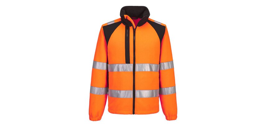 Portwest CD807 Polaire zippé HV éco-conçu WX2