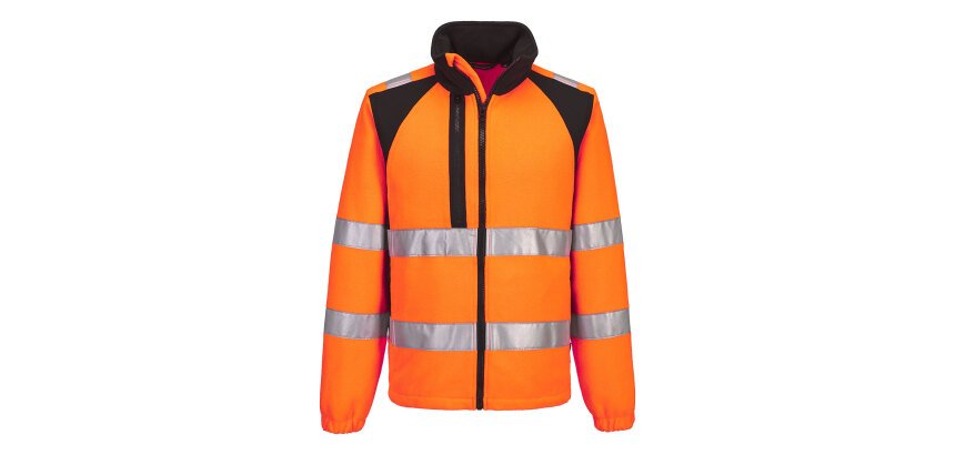 Portwest CD807 Polaire zippé HV éco-conçu WX2