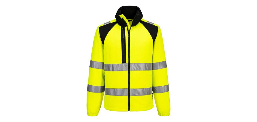 Portwest CD807 Eco-designed HV Zip Fleece WX2