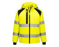 Portwest CD809 WX2 Softshell doublé (2L) Jaune/Noir - Taille M
