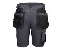 Portwest CD842 Bermuda holster WX2 Eco artisan Gris Métal - Taille 40