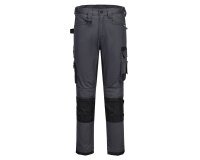 Portwest CD846 Pantalon de travail stretch WX2 Gris Métal - Taille 38 - Standard