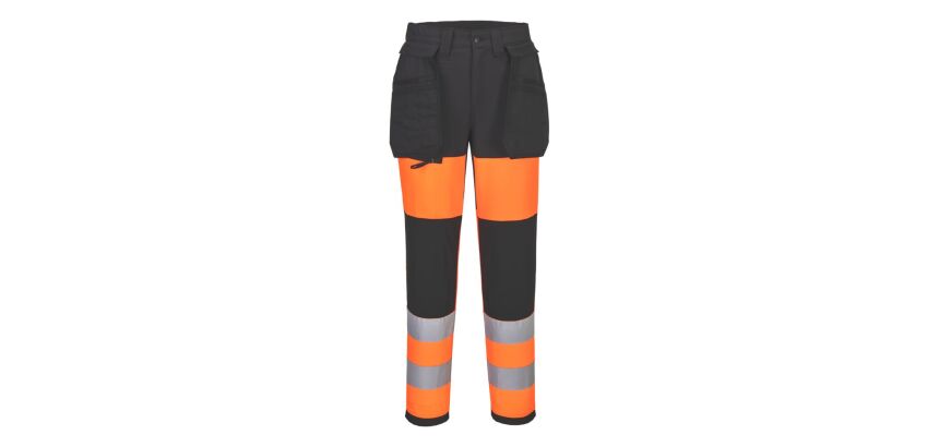 Portwest CD847 Pantaloni Service WX2 Eco Hi-Vis Classe 1