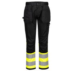 Portwest CD858 HV WX2 Eco broek met holsterzakken klasse 1