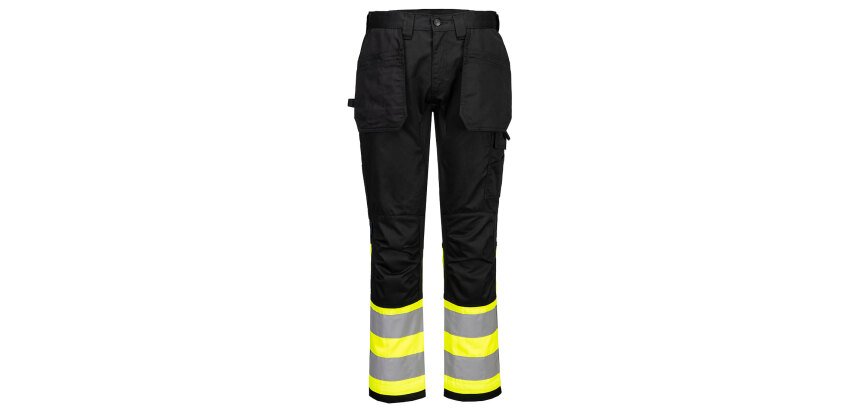 Portwest CD858 Pantalon HV WX2 Eco à poches holster Classe 1