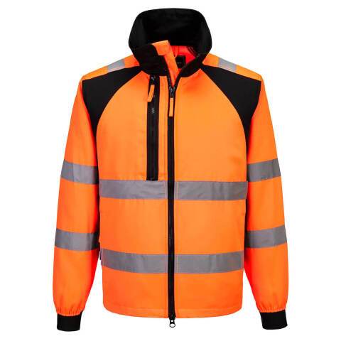 Portwest CD861 Chaqueta WX2 Eco Hi-Vis Orange/Noir - Talla XXXL