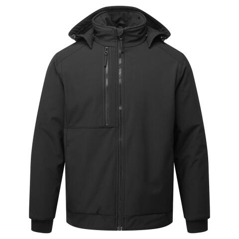 Portwest CD874 Chaqueta softshell acolchada WX2 ECO (2 capas) Noir - Talla XS