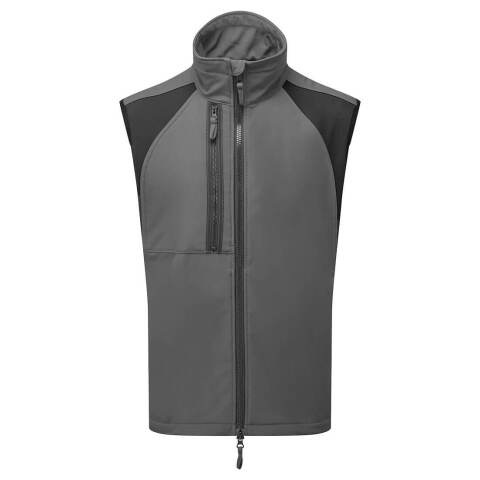 Portwest CD876 Chaleco softshell WX2 Eco (2 capas) Gris Métal - Talla XXXL