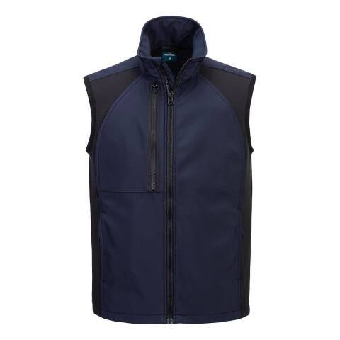 Portwest CD876 Chaleco softshell WX2 Eco (2 capas) Marine - Talla XXXL