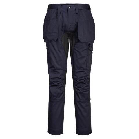 Portwest CD883 Pantalón WX2 Eco Stretch Holster Marine - Talla 48 - Estándar