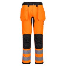 Portwest CD889 Pantaloni con tasca Holster staccabile ad alta visibilità WX2 Eco