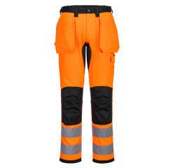 Portwest CD889 Pantaloni con tasca Holster staccabile ad alta visibilità WX2 Eco