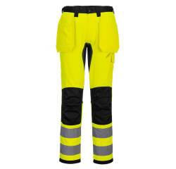 Portwest CD889 Pantaloni con tasca Holster staccabile ad alta visibilità WX2 Eco