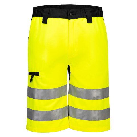 Portwest CD899 Bermudas WX2 Eco Hi-Vis Jaune/Noir - Talla 40