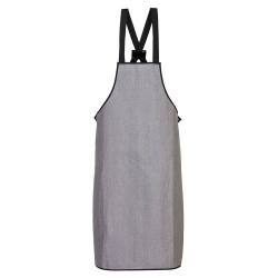 Portwest CR01 Grembiule con pettorina resistente al taglio Gris