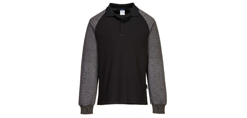 Portwest CR15 Polo à manches résistantes aux coupures   - Taille M