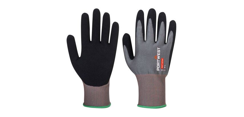 Portwest CT45 Cut Resistant D Foam Nitrile Dipped Glove - Pair