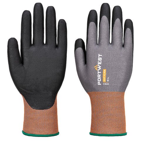 Portwest CT21 Guante de Nitrilo CT Cut C21 Gris/Noir - Talla XXL