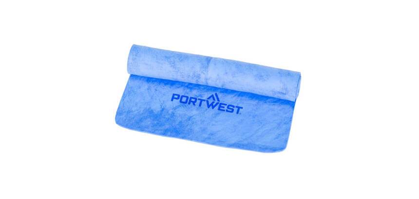 Portwest CV06 Serviette Rafraichissante Bleu