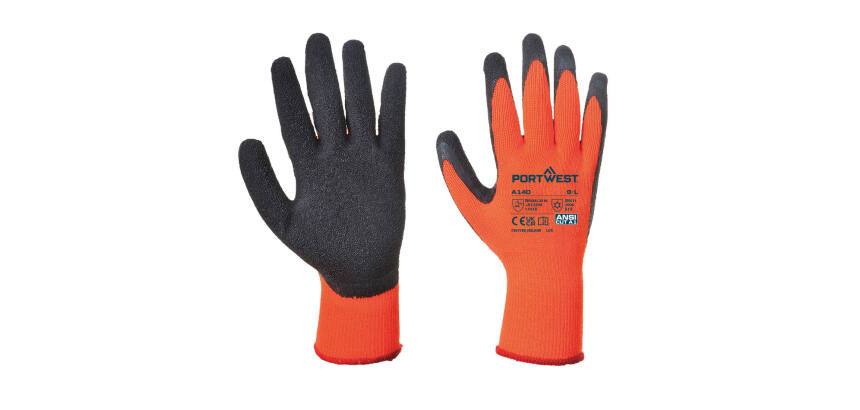 Portwest A140 Gant Thermique enduit latex - La paire