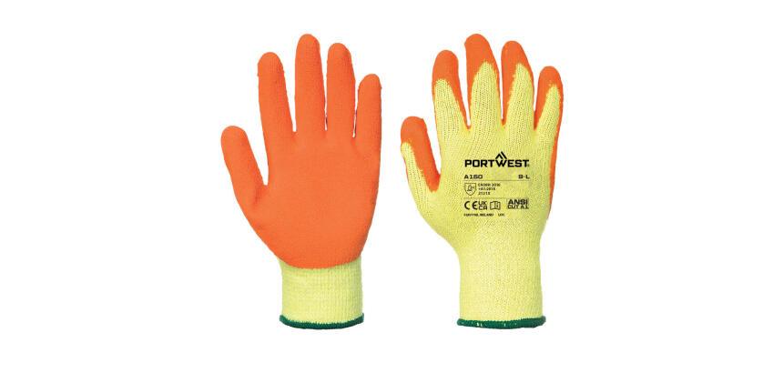 Portwest A150 Gant tricoté enduit Latex Classique - La paire
