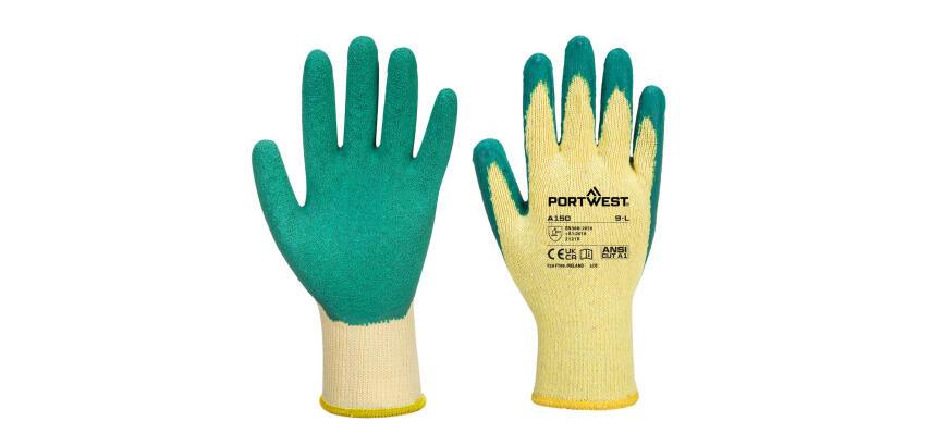 Portwest A150 Gant tricoté enduit Latex Classique