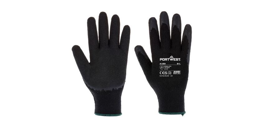 Portwest A150 Gant tricoté enduit Latex Classique