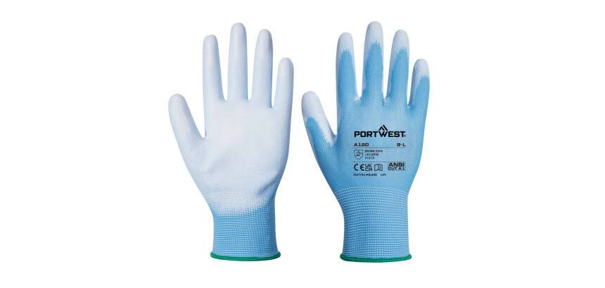 Portwest A120 Guanti con palmo in PU