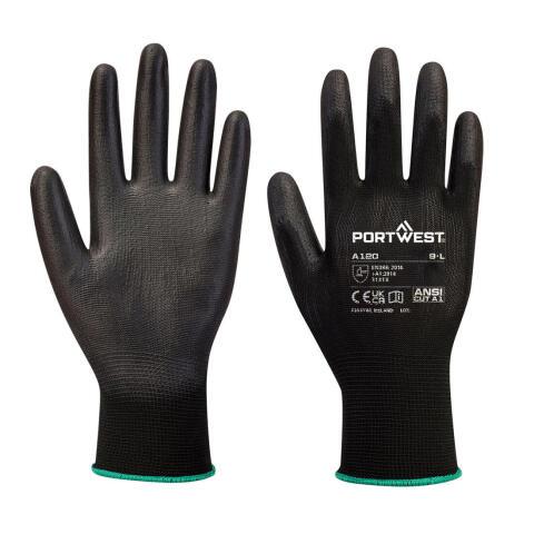 Portwest A120 Guante con palma de PU Noir - Talla XXXL