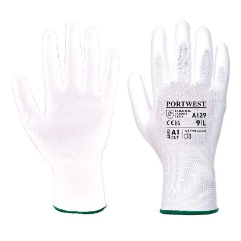 Portwest A129 Guante con la palma de PU - Caja completa (480) - Talla XS