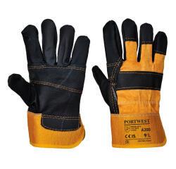 Portwest A200 Guante de piel Furniture Jaune - Talla XL