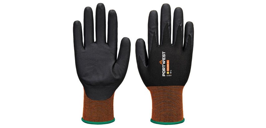 Portwest A377 Guanto GP Grip 21 Nitrile Micro Foam Glove- schiuma micro-nitrilica