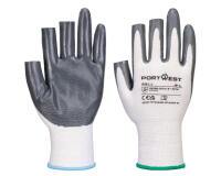Portwest A311 Guante Grip 13 Nitrile 3 Fingerless (Pk12)