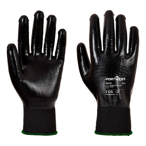 Portwest A315 Guante All-Flex Grip Noir - Talla XL
