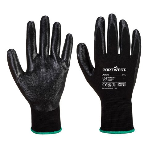 Portwest A320 Guante Dexti-Grip Noir - Talla XXL
