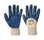 Portwest A330 Guanti in Nitrile con polso in maglia