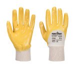 Portwest A330 Guanti in Nitrile con polso in maglia