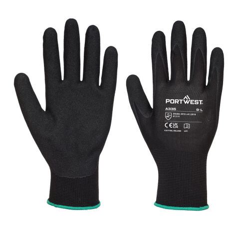 Portwest A335 Guante Dermi-Grip NPR15, nitrilo arenoso